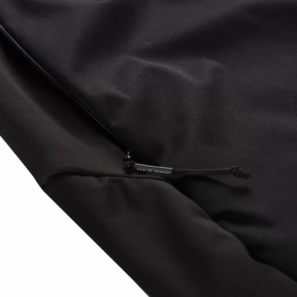  Férfi softshell nadrág ALPINE PRO ABAR 2 FEKETE 