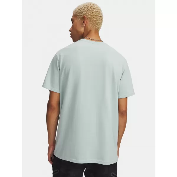  Férfi póló UNDER ARMOUR HW ARMOUR LABEL SS 1382831-477 KÉK 