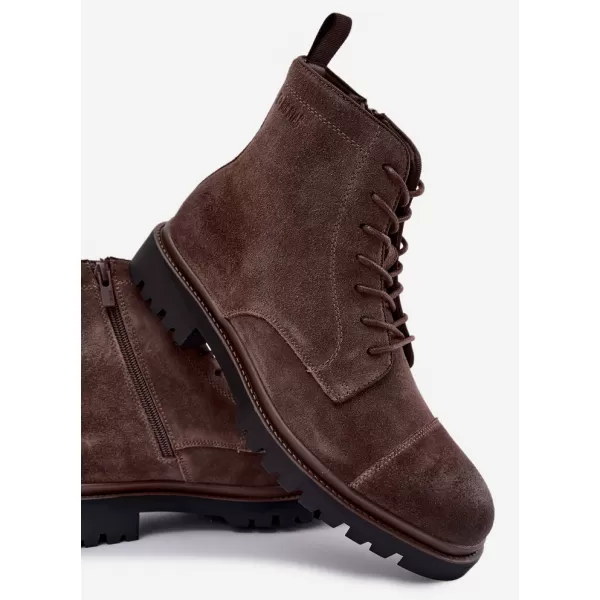  Férfi bokacsizma BIG STAR SHOES UU174220 FEKETE 