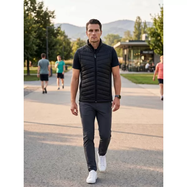  Férfi hibrid mellény MALFINI PREMIUM CROSS 557 FEKETE 