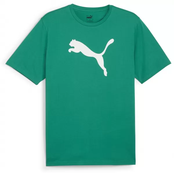  Férfi póló PUMA TEAMRISE LOGO JERSEY COTTON 658705-05 SPORT GREEN/ SPORT ZÖLD/PUMA FEHÉR 