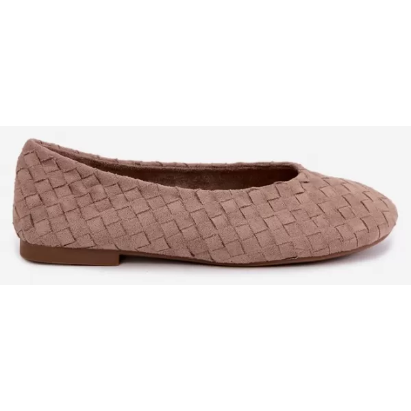  Női balerinák BOTO 9867 KHAKI 