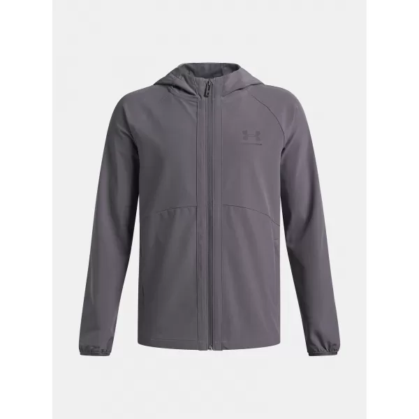  Fiú kabát UNDER ARMOUR UA VIBE WOVEN WINDBREAKER 6009836-025 SZÜRKE 