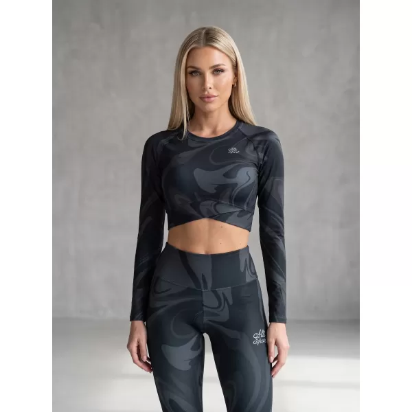  Női prémium hosszú leggings (új méretek) ALTISPORT VOJ/ALW072LEG05 FEKETE 