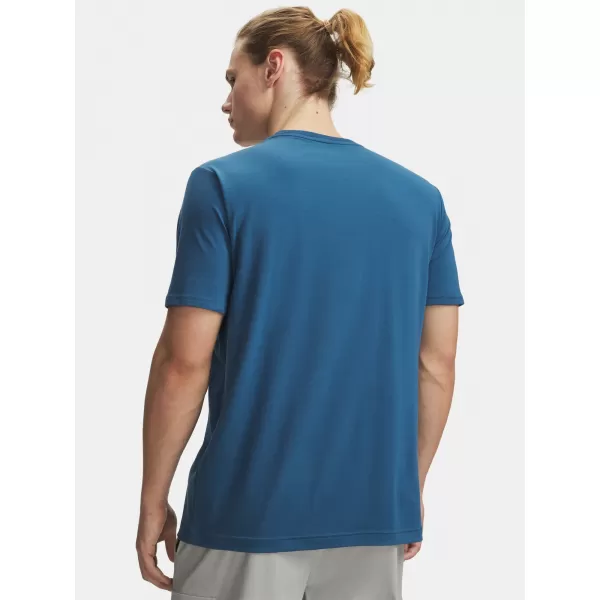  Férfi póló UNDER ARMOUR M 60/40S ARMOR GLOBE SS 6009261-498 KÉK 