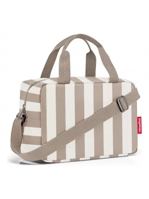 Termikus táska REISENTHEL COOLERBAG TO-GO SUMMERSTRIPES KÁVÉ