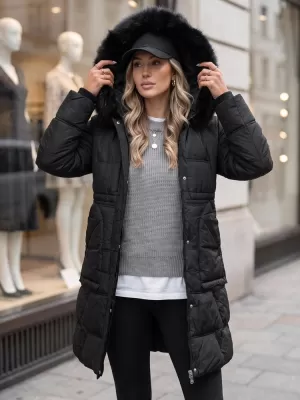 Női kabát DSTREET TY5824 FEKETE
