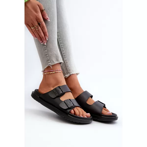  Női papucs BIG STAR SHOES NN274A750 FEKETE 