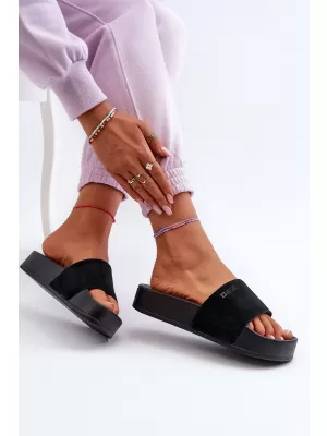 Női szandál BIG STAR SHOES NN274A670 FEKETE