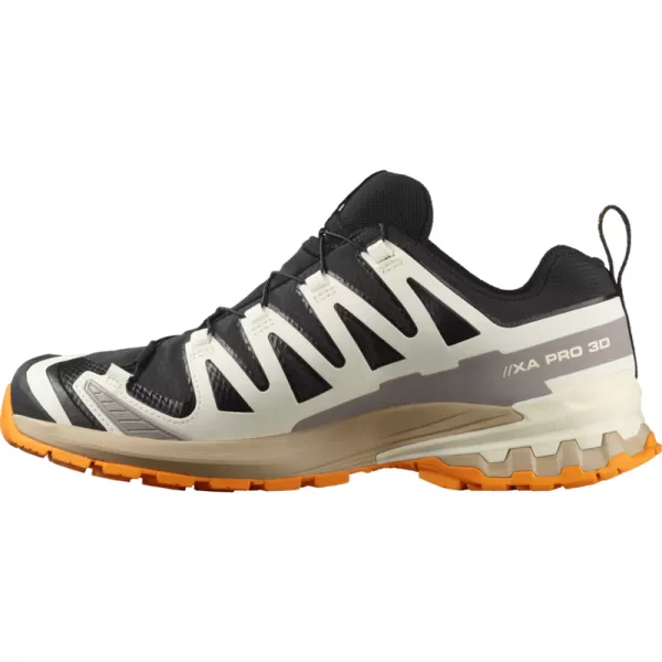  Férfi cipők SALOMON XA PRO 3D V9 GORE-TEX L47881900 FEKETE/VANÍLIA JÉG/KURKUMA 