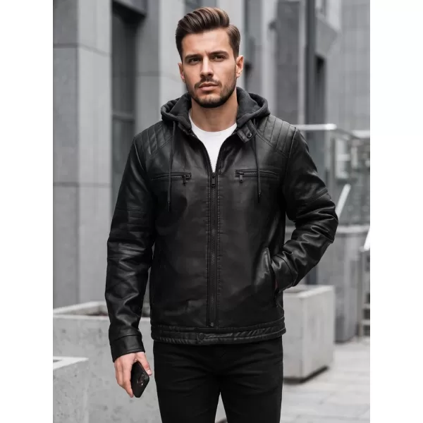  Férfi dzseki DSTREET TX5145 FEKETE 