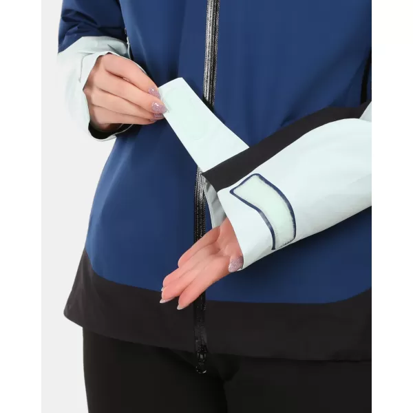  Női hardshell kabát KILPI MAMBA-W 1L0101KI SÖTÉTKÉK 