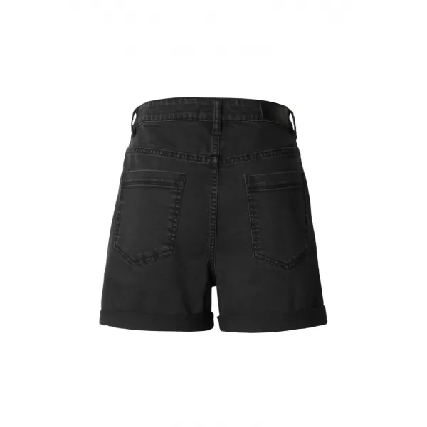  Női rövidnadrág URBAN CLASSICS TB8371 FEKETÉRE MOSVA 