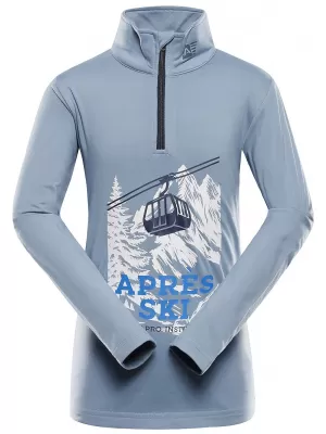 Gyorsan száradó gyerek póló ALPINE PRO STANSO ASHLEY BLUE VARIÁNS PE