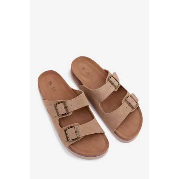  Női papucs BOTO 2832 KHAKI 