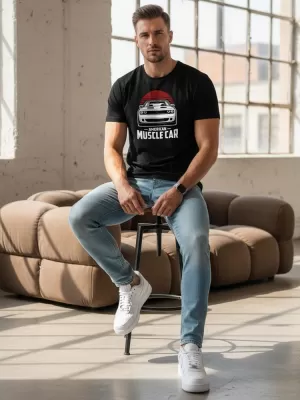 Férfi póló DSTREET NX046R FEKETE