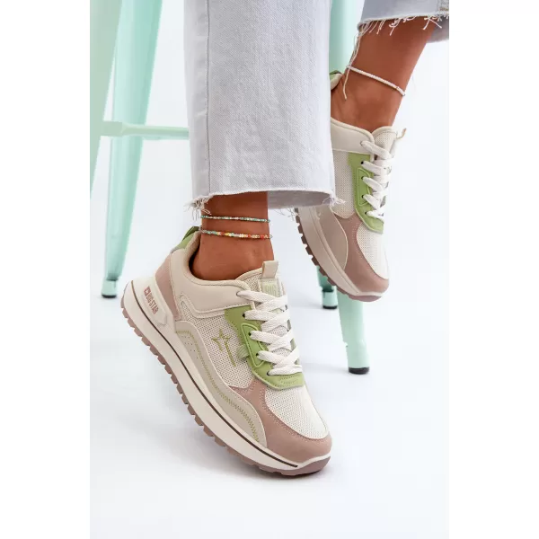  Női tornacipő BIG STAR SHOES NN274A091 BÉZS 