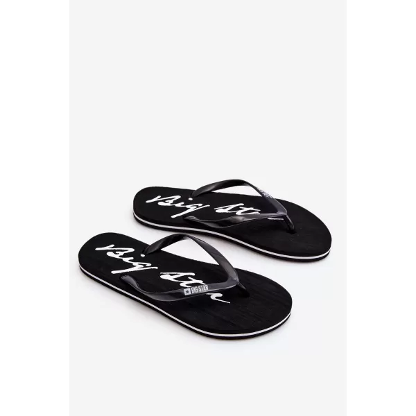  Női papucs BIG STAR SHOES LL274761 FEKETE 