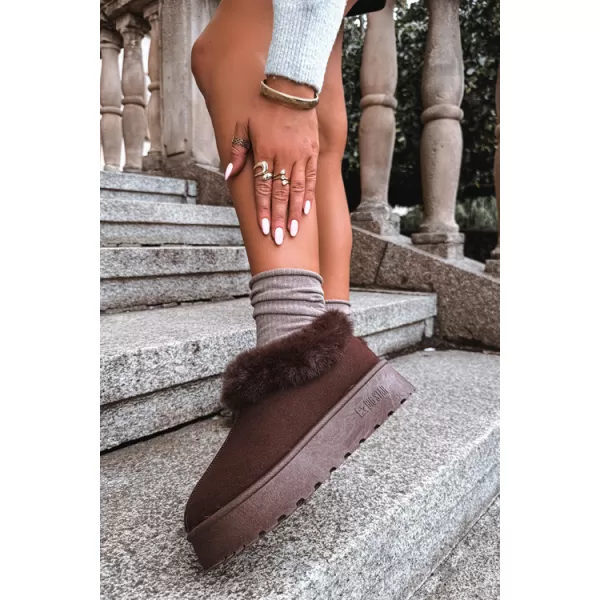  Női hóemberek BIG STAR SHOES UU274203 BARNA/BÉZS ÁRNYÉKOK 