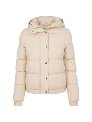 Steppelt női kabát URBAN CLASSICS TB8714-02903 FEHÉR HOMOK