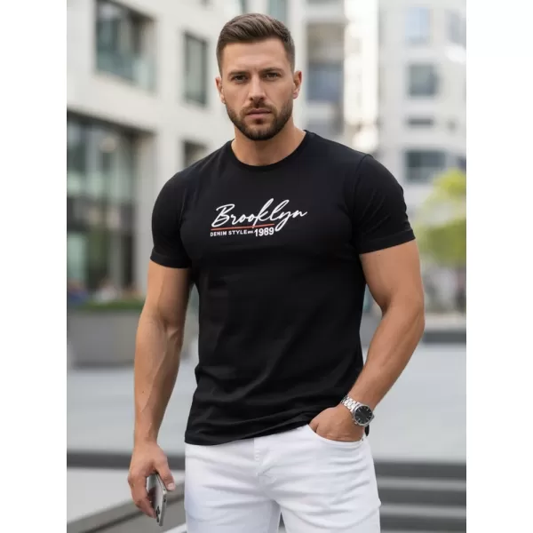 Férfi póló DSTREET RX5403 FEKETE 