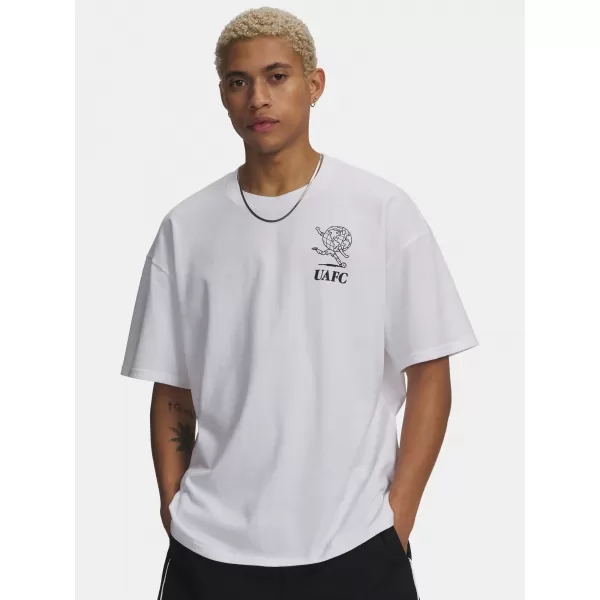  Férfi póló UNDER ARMOUR M GFB EARTH HWT SS 6010364-100 FEHÉR 