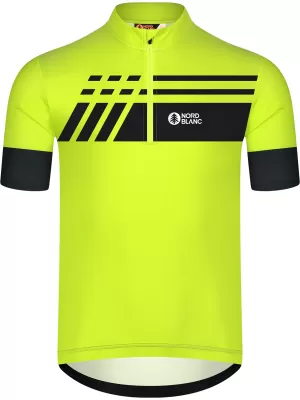 Férfi kerékpáros mez NORDBLANC STEER NBSMF8080 ZÖLD