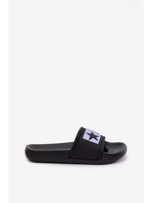 Gyermek papucs BIG STAR SHOES TT374A003 FEKETE/KÉK