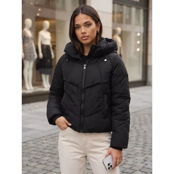  Női kabát DSTREET TY6082 FEKETE 