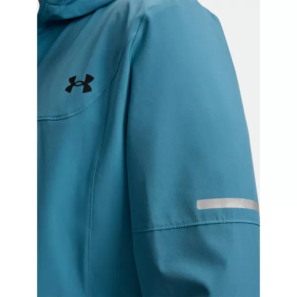  Férfi dzseki UNDER ARMOUR UA TECH UTILITY WOVEN JCKT 6004967-466 KÉK 