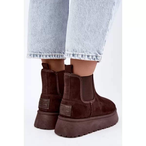  Női cipők BIG STAR SHOES UU274174 BARNA/BÉZS ÁRNYÉKOK 