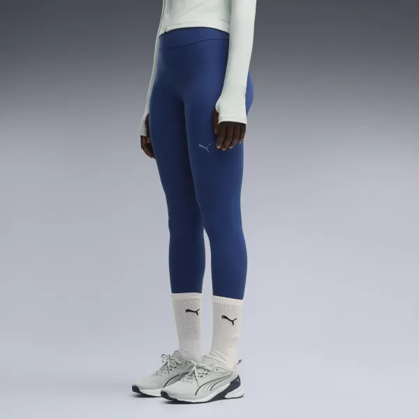  Női leggings PUMA W SHAPELUXE TIGHT - HW 7/8 52746373 PERZSA KÉK 