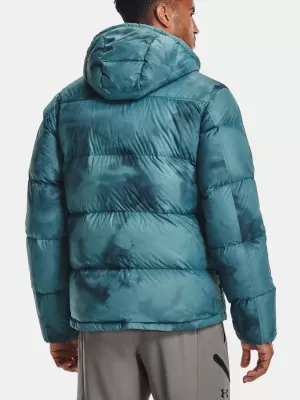 Férfi dzseki UNDER ARMOUR UA STORM CGI DOWN PRINTED STORM JKT 1365809-413 KÉK