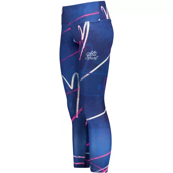  Női prémium hosszú leggings (új méretek) ALTISPORT VOJ/ALW082LEG05 SÖTÉTKÉK 
