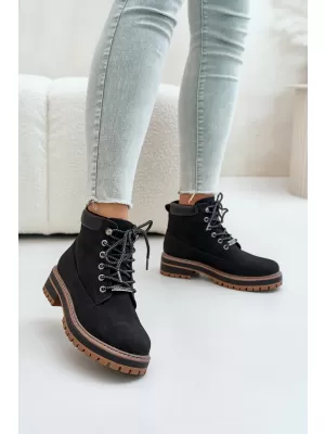 Női bokacsizma BIG STAR SHOES OO274A290 FEKETE