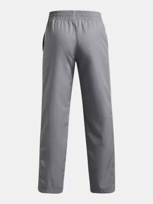 Fiú nadrág UNDER ARMOUR UA B RIVAL WVN PANT 1390155-035 SZÜRKE