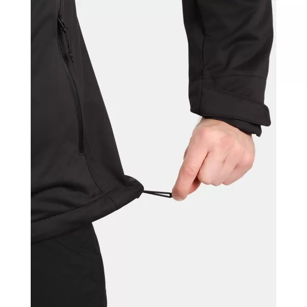  Férfi softshell kabát KILPI BELTRA-M 1M0111KI FEKETE 
