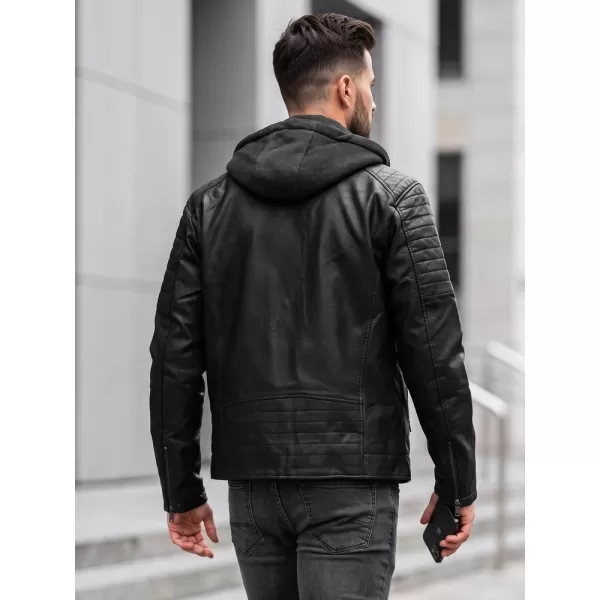  Férfi dzseki DSTREET TX5143 FEKETE 