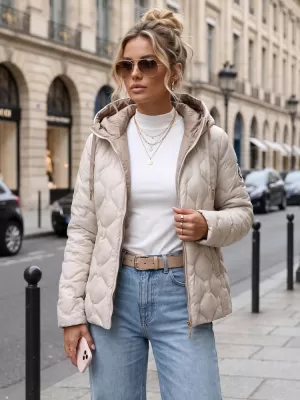 Női kabát DSTREET TY5884 VILÁGOSSZÜRKE