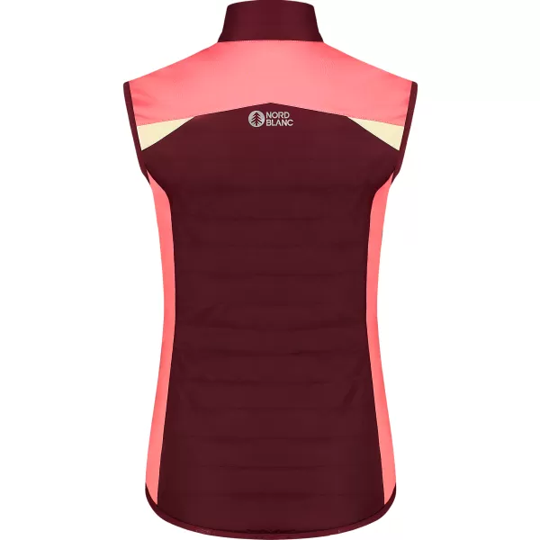  Női mellény NORDBLANC DELL NBWJL8332 BURGUNDIA 