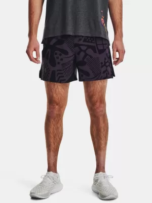 Férfi rövidnadrág UNDER ARMOUR WE RUN IN PEACE SHORT 1377048-001 FEKETE
