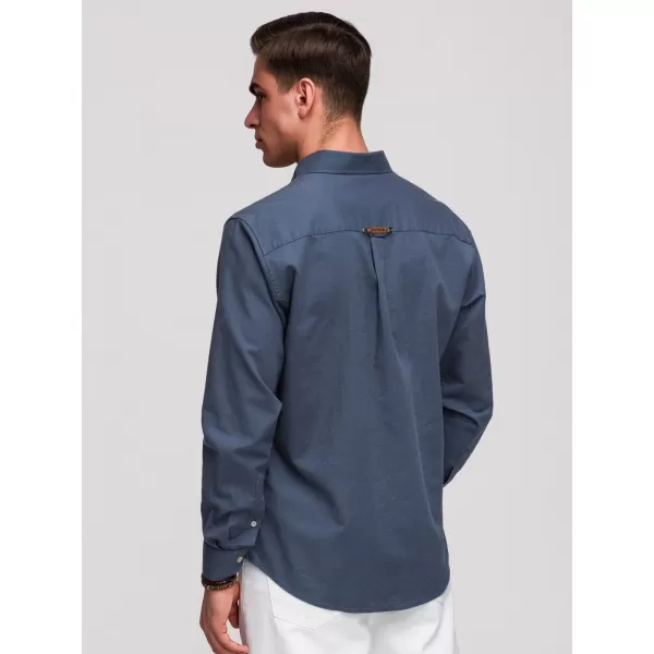  Férfi ing OMBRE OM-SHCS-0134 KÉK 