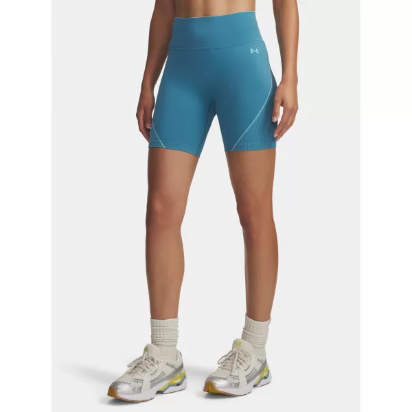  Női rövidnadrág UNDER ARMOUR VANISH SEAMLESS SHORT 6000648-466 KÉK 