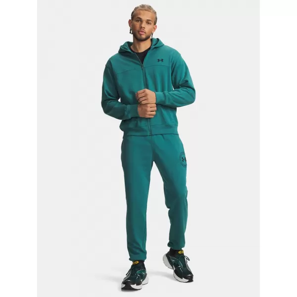  Férfi melegítőnadrág UNDER ARMOUR RIVAL LW GRAPHIC JOGGER 6014688-338 ZÖLD 