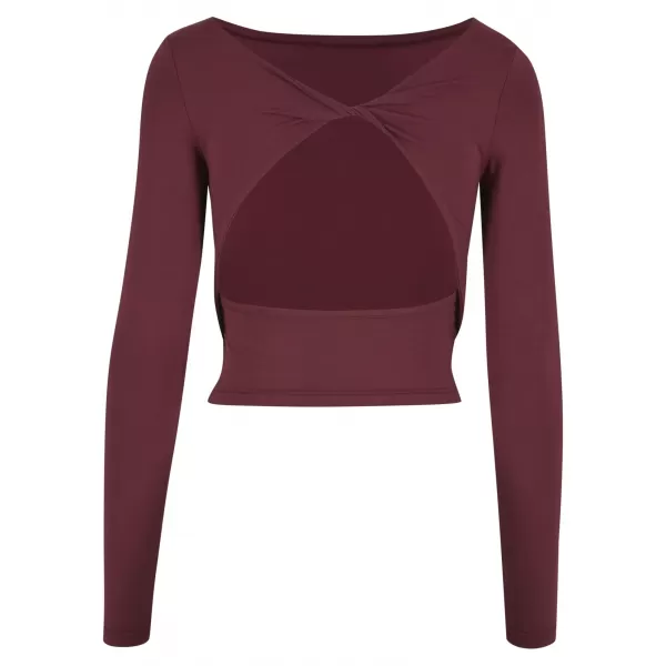 Női póló URBAN CLASSICS TB7721 CSERESZNYE 