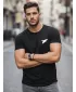 Férfi póló DSTREET NX0183R-BK FEKETE