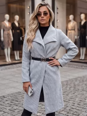 Női kabát DSTREET NY0649 VILÁGOSSZÜRKE