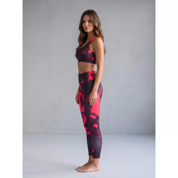  Női prémium hosszú leggings (új méretek) ALTISPORT VOJ/ALW080LEG05 BORVÖRÖS 