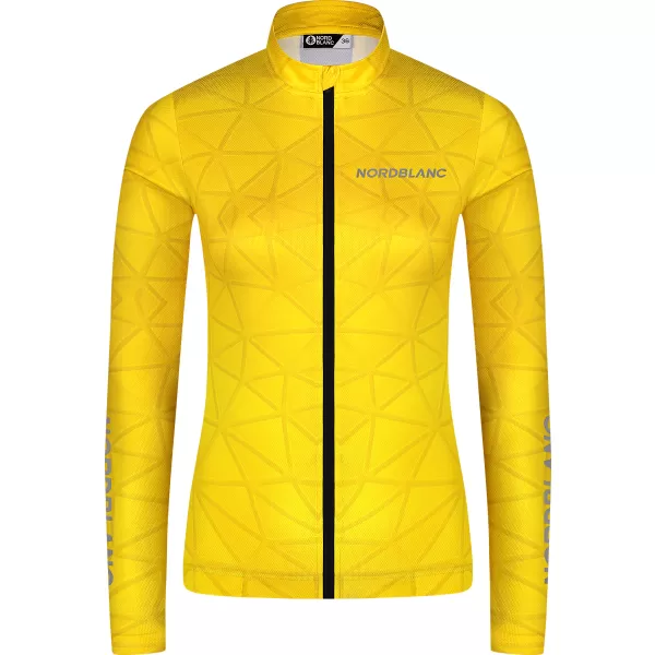  Női kerékpáros mez NORDBLANC VELOFLOW NBSLF8105 BOROSTYÁN 