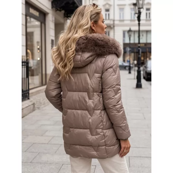  Női kabát DSTREET TY5756 BÉZS 
